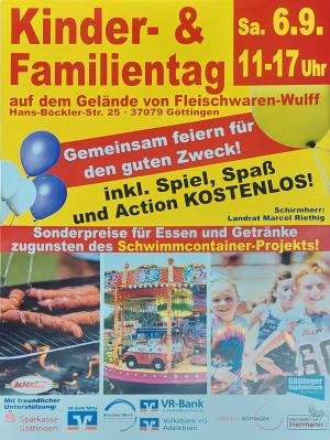 Flyer des Kinder- und Familientag am 6.9.2025